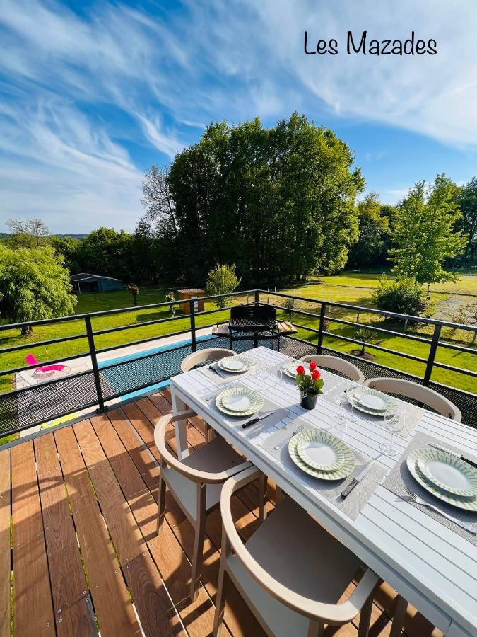 Les Mazades A 10 Min De Perigueux Avec Piscine Chauffee, Meuble De Tourisme Classe 3 Etoiles Annesse-et-Beaulieu Eksteriør billede